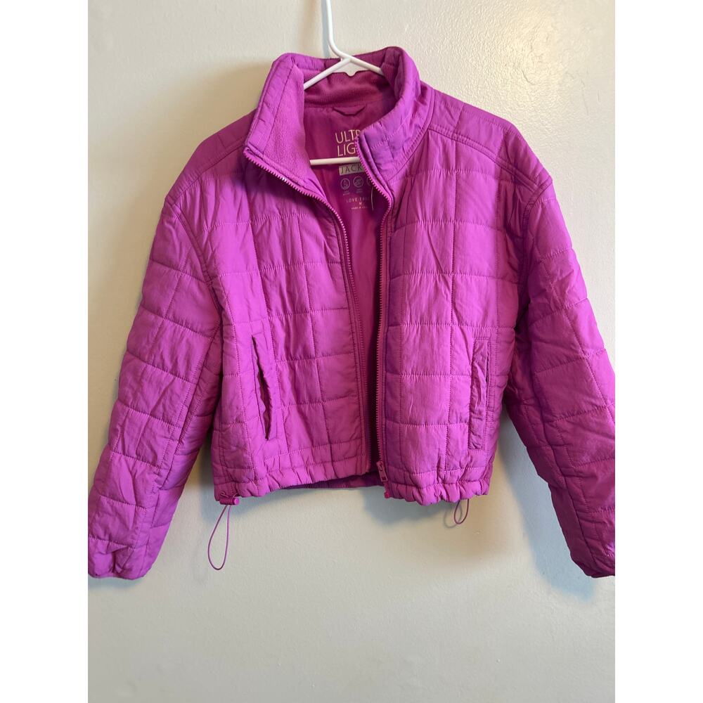 Love Tree Ultralight Packable Jacket Medium Cropp… - image 1